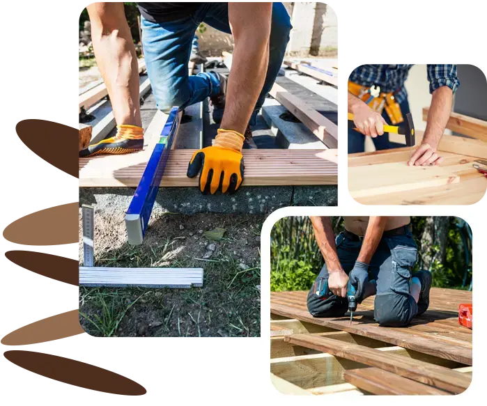 Professional deck staining services in Chicago area