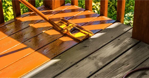 The benefits of regularly sealing a deck
