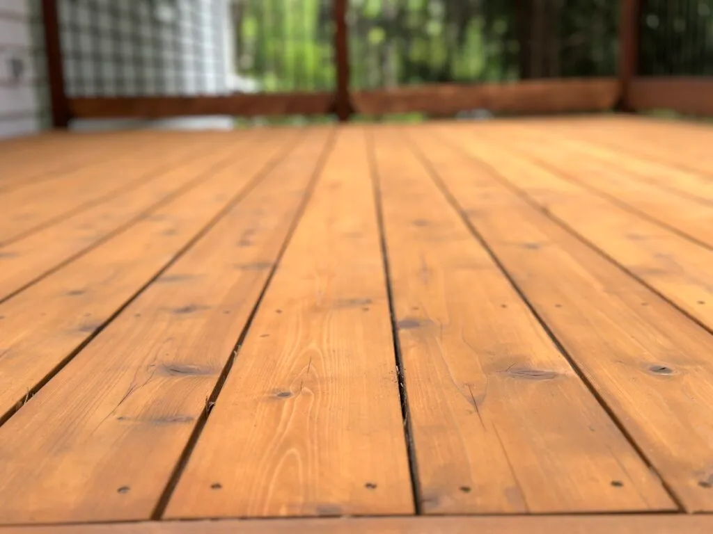 Deck floor