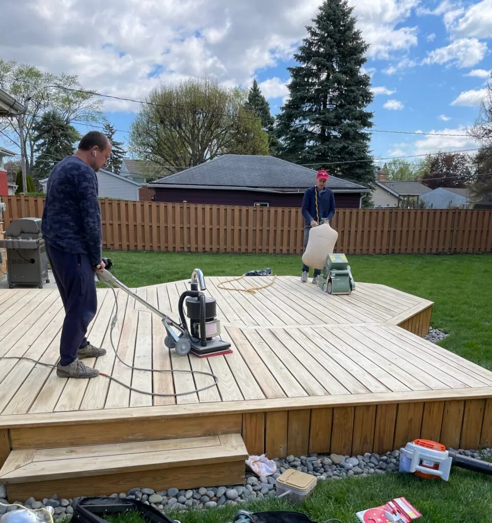 Deck repair in Chicago area