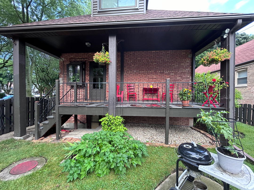 Deck renovation project in Lombard IL