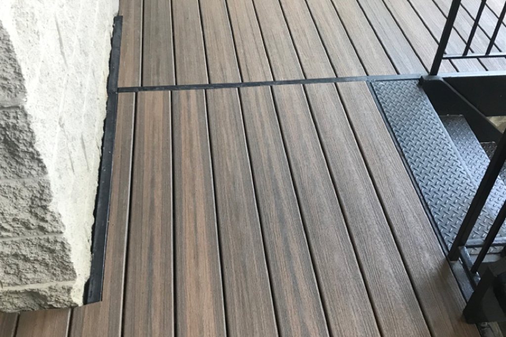 Ipe deck renovation in progress by Chicago Deck Expert