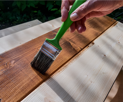 Sealing new deck floor