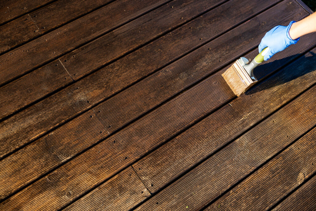 late summer deck care